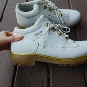 NY Lug Co. - LUGZ - Drifter LX Work Boot- White Mens Size 12 Y2K Work Boot